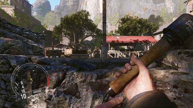 And this is my argument! - Mission 7 - Chateau Assault in Loue Valley - The single player campaign mode - Enemy Front - Game Guide and Walkthrough