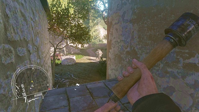 Sorry to interrupt. - Mission 7 - Chateau Assault in Loue Valley - The single player campaign mode - Enemy Front - Game Guide and Walkthrough