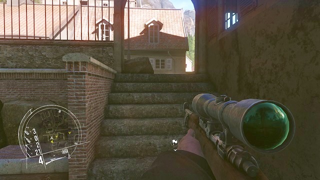 Lets clear the area. - Mission 7 - Chateau Assault in Loue Valley - The single player campaign mode - Enemy Front - Game Guide and Walkthrough