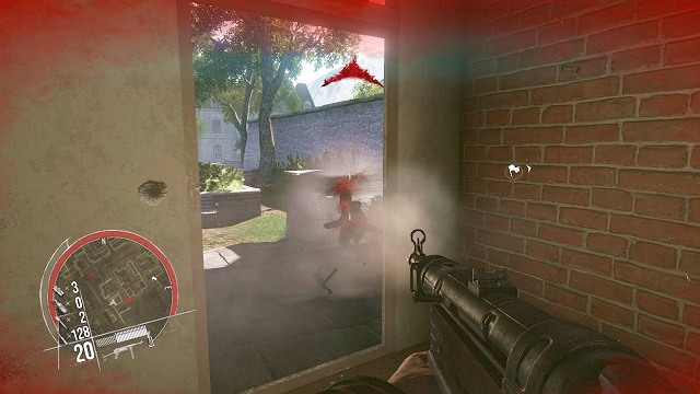 Utter bloodshed. - Mission 7 - Chateau Assault in Loue Valley - The single player campaign mode - Enemy Front - Game Guide and Walkthrough