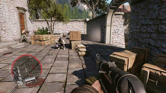 Fight, gentlemen! - Mission 7 - Chateau Assault in Loue Valley - The single player campaign mode - Enemy Front - Game Guide and Walkthrough