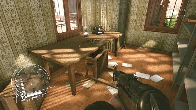 The location of the third collectible. - Mission 1 - Collectibles - Enemy Front - Game Guide and Walkthrough