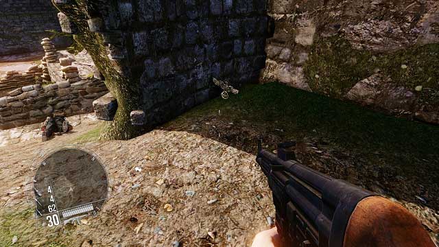 The location of the 4 collectible. - Mission 3 - Collectibles - Enemy Front - Game Guide and Walkthrough