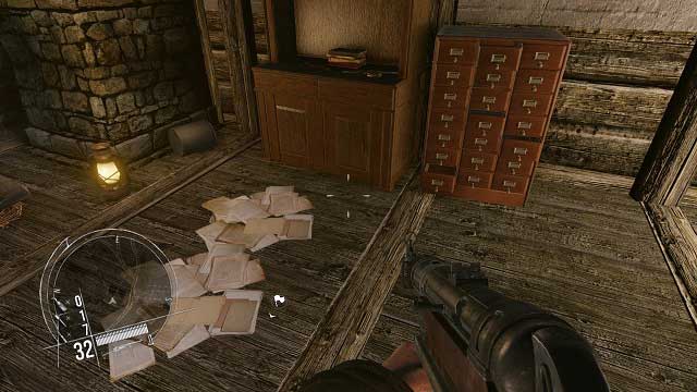 The location of the 1 collectible. - Mission 5 - Collectibles - Enemy Front - Game Guide and Walkthrough