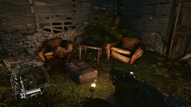 The location of the 1 collectible. - Mission 6 - Collectibles - Enemy Front - Game Guide and Walkthrough