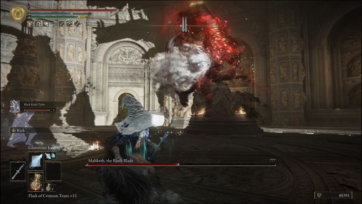 The second phase is the appearance of Maliketh - Elden Ring: How to beat Maliketh, the Black Blade? - Elden Ring: All bosses in Crumbling Farum Azula - Elden Ring Guide