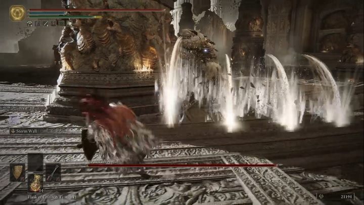 When you are at medium range from the enemy, he will often attack from a distance - Elden Ring: How to beat Maliketh, the Black Blade? - Elden Ring: All bosses in Crumbling Farum Azula - Elden Ring Guide