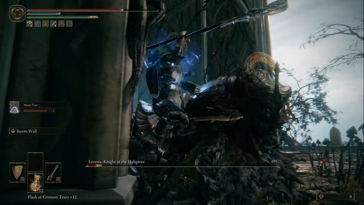 You can also corral the enemy towards the wall - thanks to this, he won't be able to escape your grasp, opening her to your attacks - nevertheless, watch out for smaller projectiles that can still hurt you - Elden Ring: How to beat Loretta, Knight of the Haligtree? - Elden Ring: All bosses in Miquellas Haligtree - Elden Ring Guide