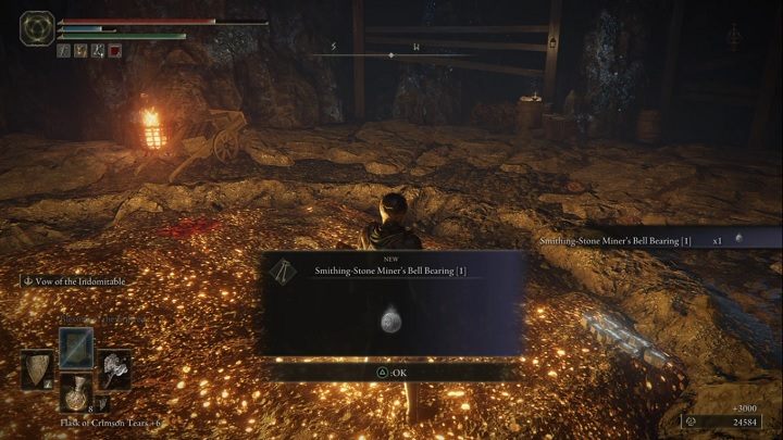 For defeating Crystalian in Raya Lucaria's Crystal Tunnel, you will receive Runes (3000) and Smithing Stone Miner's Bell Bearing 1 - Elden Ring: How to beat Crystalian? - Elden Ring: All bosses in Liurnia of the Lakes - Elden Ring Guide