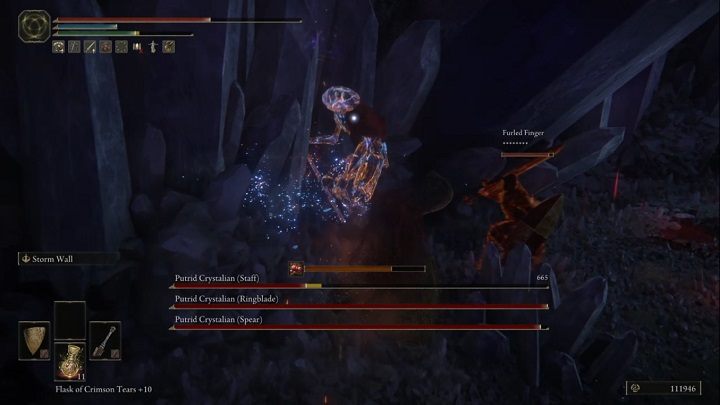 When fighting several Crystals at the same time , it is good to focus on the most dangerous type - Elden Ring: How to beat Crystalian? - Elden Ring: All bosses in Liurnia of the Lakes - Elden Ring Guide
