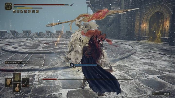 There is no second phase to this encounter - Elden Ring: How to beat Commander Niall? - Elden Ring: All bosses in Mountaintops of the Giants - Elden Ring Guide