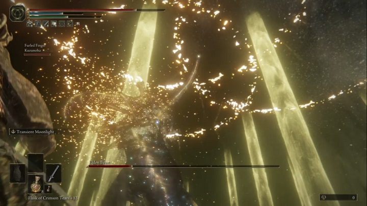 Previously, the Beast produced one circle from which you had to escape - Elden Ring: How to beat Radagon of the Golden Order, Elden Beast? - Elden Ring: All bosses in Leyndell, Ashen Capital - Elden Ring Guide