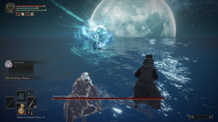 When her health bar drops to zero, the second phase will begin - you will be moved to a completely new arena - Elden Ring: How to beat Rennala, Queen of the Full Moon? - Elden Ring: All bosses in Liurnia of the Lakes - Elden Ring Guide