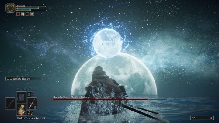 The boss can also create a magic missile that resembles a small moon - Elden Ring: How to beat Rennala, Queen of the Full Moon? - Elden Ring: All bosses in Liurnia of the Lakes - Elden Ring Guide