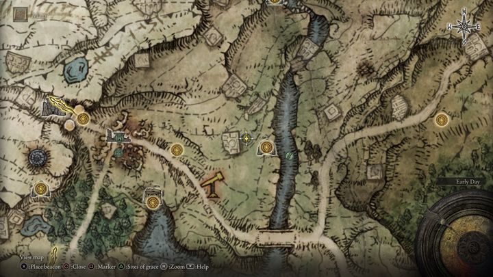 In Elden Ring, players are given a map - Elden Ring: Beginners guide - Elden Ring: Basics - Elden Ring Guide