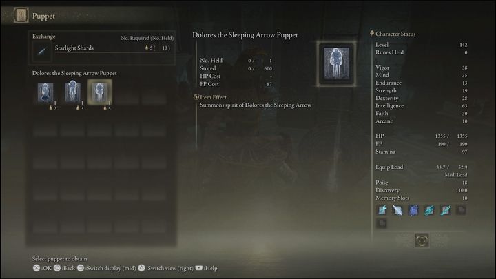 An ash which you can buy from Seluvis (see point [7]) - Elden Ring: Liurnia of the Lakes - locations of Ashes of War and Spirit Ashes - Elden Ring: Liurnia of the Lakes - Elden Ring Guide