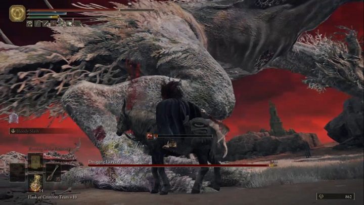 It is best to stick to the back of the opponent and attack his legs as often as possible - Elden Ring: How to beat Decaying Ekzykes? - Elden Ring: All bosses in Caelid - Elden Ring Guide