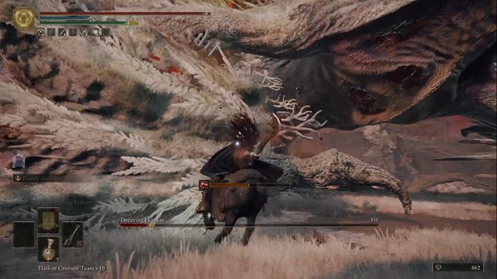 If you use a weapon that causes bleeding or frostbite, the fight shouldn't last too long - the dragon is very sensitive to these statuses - Elden Ring: How to beat Decaying Ekzykes? - Elden Ring: All bosses in Caelid - Elden Ring Guide