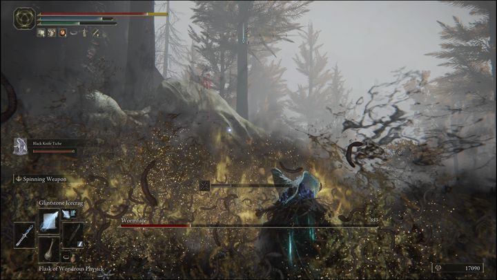 Also, watch out for its death cloud, because staying in it for too long will cause you to die when the bar fills up, no matter how much health you have - Elden Ring: How to beat Wormface? - Elden Ring: All bosses in Altus Plateau - Elden Ring Guide