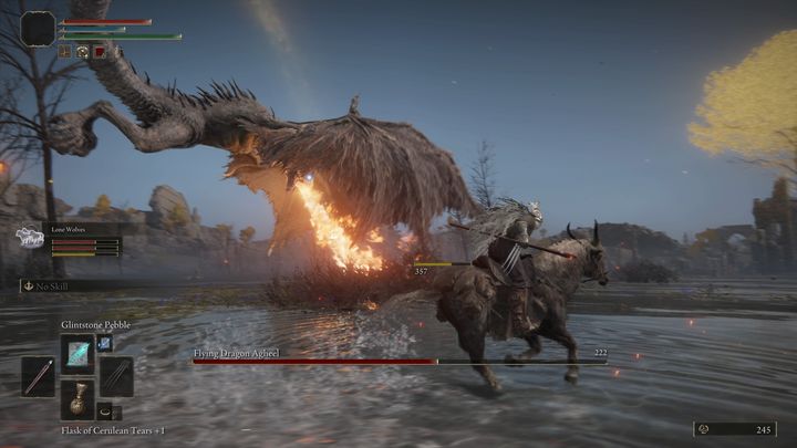 The second attack is initiated in the same way - Elden Ring: How to beat Flying Dragon Agheel? - Elden Ring: All bosses in Limgrave - Elden Ring Guide