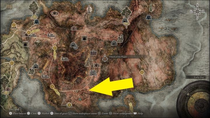 The second version of the boss is in Caelid, more precisely near the South Aeonia Swamp Bank site of grace - Elden Ring: How to beat Deathbird? - Elden Ring: All bosses in Stormhill - Elden Ring Guide