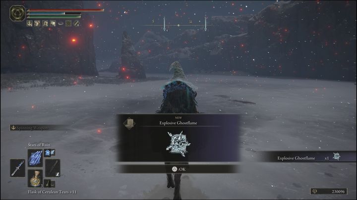 The final version of the boss, located in the Consecrated Snowfield, will reward you with the Explosive Ghostflame sorcery - Elden Ring: How to beat Deathbird? - Elden Ring: All bosses in Stormhill - Elden Ring Guide