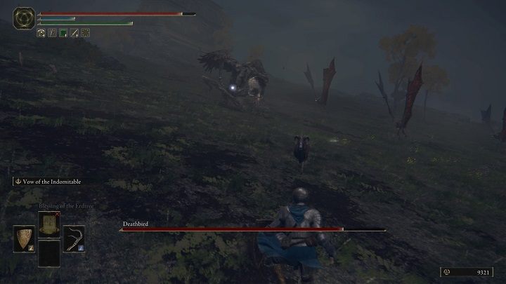 The enemy attacks mostly with his weapon, and you can defend many of these attacks with a shield - though dodging makes more sense - Elden Ring: How to beat Deathbird? - Elden Ring: All bosses in Stormhill - Elden Ring Guide