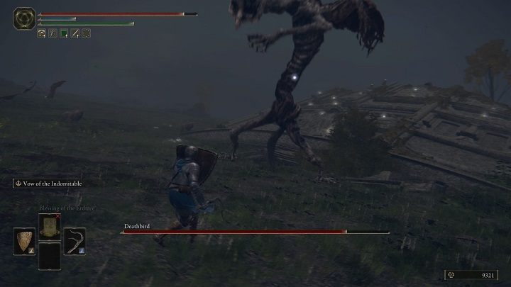 Try to stay lower than the Deathbird for most of the fight - Elden Ring: How to beat Deathbird? - Elden Ring: All bosses in Stormhill - Elden Ring Guide