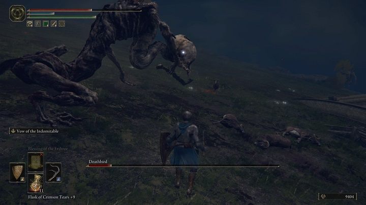 Rarely (although it happens), the boss will scream loudly, spitting out blight - Elden Ring: How to beat Deathbird? - Elden Ring: All bosses in Stormhill - Elden Ring Guide