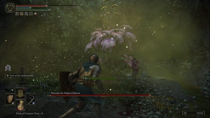 Miranda will strike you with all her might right after the battle begins - Elden Ring: How to beat Miranda, the Blighted Bloom? - Elden Ring: All bosses in Weeping Peninsula - Elden Ring Guide