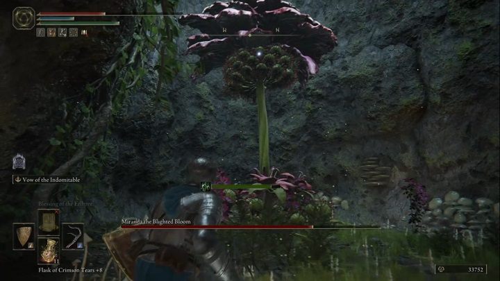 If you notice that Miranda is floating up, it means that she is about to use a magic attack - Elden Ring: How to beat Miranda, the Blighted Bloom? - Elden Ring: All bosses in Weeping Peninsula - Elden Ring Guide