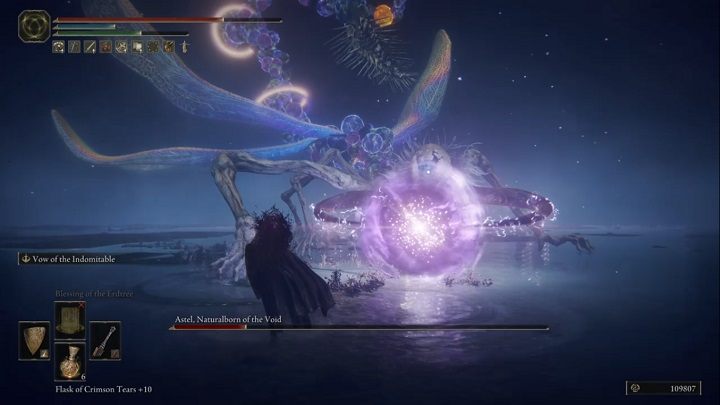 The second part of the fight looks the same as the first one - the only difference is the attack (teleport and meteor shower) - Elden Ring: How to beat Astel, Naturalborn of the Void? - Elden Ring: All bosses in Lake of Rot - Elden Ring Guide