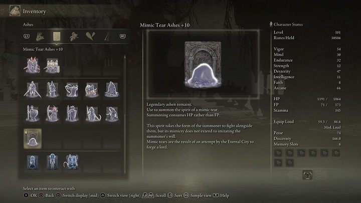 The Mimic Tear ashes only become available once you defeat Starscourge Radahn - Elden Ring: List off all Legendary Ashen Remains - Elden Ring: Trophy Guide - Elden Ring Guide