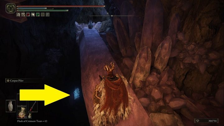 As you're exploring the hideaway and moving along the large crystals, you'll spot a seal below you must head to - Elden Ring: List off all Legendary Sorceries and Incantations - Elden Ring: Trophy Guide - Elden Ring Guide