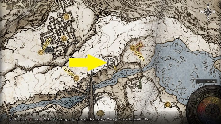 You must head north-east, towards the damaged bridge - Elden Ring: List off all Legendary Sorceries and Incantations - Elden Ring: Trophy Guide - Elden Ring Guide