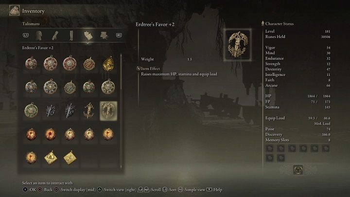 Item Effect: Increases max HP, stamina and equip load - Elden Ring: List off all Legendary Talismans - Elden Ring: Trophy Guide - Elden Ring Guide