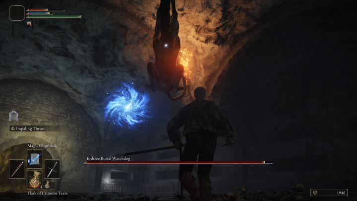 Start running forward when the boss is very close to you and is in the air - Elden Ring: How to beat Burial Tree Watchdog? - Elden Ring: All bosses in Limgrave - Elden Ring Guide