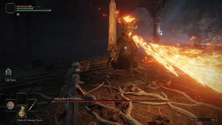 Remember that it is best to use healing right after dodging an attack, or when he is doing a combination of attacks while you are far away from the boss - Elden Ring: How to beat Burial Tree Watchdog? - Elden Ring: All bosses in Limgrave - Elden Ring Guide