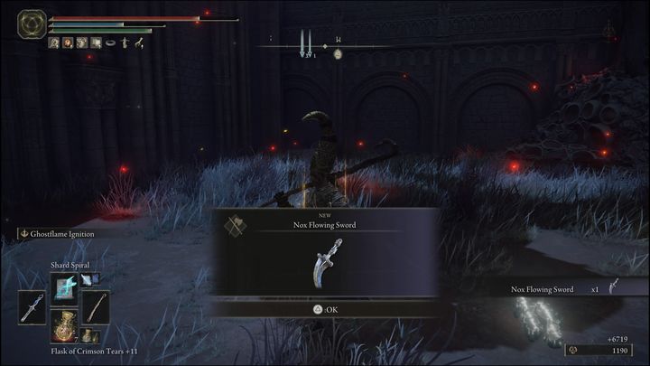 For defeating this boss you will receive a Nox Flowing Sword and 6400 Runes - Elden Ring: How to beat Nox Swordstress & Nox Priest? - Elden Ring: All bosses in Caelid - Elden Ring Guide