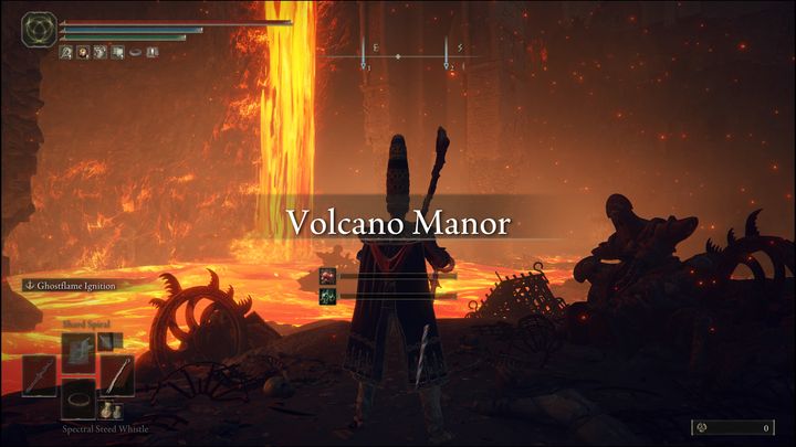 This way, you'll arrive at the secret location in the Volcano Manor - Elden Ring: How to beat Abductor Virgin? - Elden Ring: All bosses in Volcano Manor - Elden Ring Guide