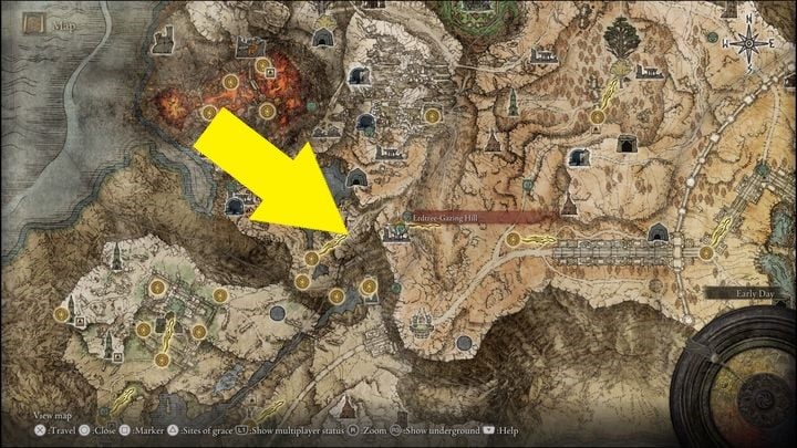Second location - Elden Ring: How to beat Ancient Dragon Lansseax? - Elden Ring: All bosses in Altus Plateau - Elden Ring Guide