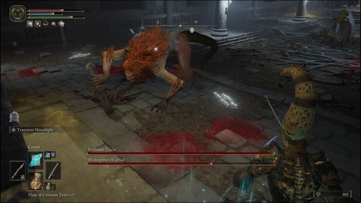 However, the fight with the Misbegotten Warrior does not differ at all from its earlier versions - Elden Ring: How to beat Perfumer Tricia and Misbegotten Warrior? - Elden Ring: All bosses in Altus Plateau - Elden Ring Guide