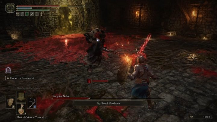 The fight is not divided into phases - Elden Ring: How to beat Sanguine Noble? - Elden Ring: All bosses in Altus Plateau - Elden Ring Guide