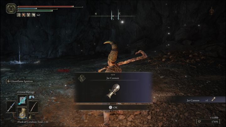 Defeating the Demi-Human Queen, Margot will reward you with runes (11,000) and the Jar Cannon ballista - Elden Ring: How to beat Demi-Human Queen? - Elden Ring: All bosses in Altus Plateau - Elden Ring Guide