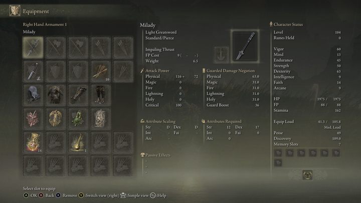 You can find this weapon on the tower in front of Castle Ensis - Shadow of the Erdtree: Best weapons - Shadow of the Erdtree: Basics - Elden Ring Guide