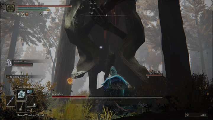 In the case of large bosses, you can often walk under their legs, preventing most of their attacks from landing - Elden Ring: Tips and tricks - bosses - Elden Ring: Bosses - Elden Ring Guide