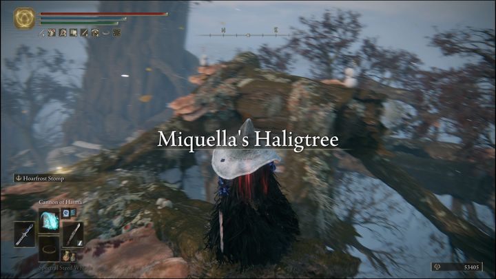 To get to Miquella's Haligtree, you need to solve a puzzle in the Consecrated Snowfield region, namely in Ordina, Liturgical Town - Elden Ring: Sites of Grace (Miquellas Haligtree) - list of all - Elden Ring: Miquellas Haligtree - Elden Ring Guide