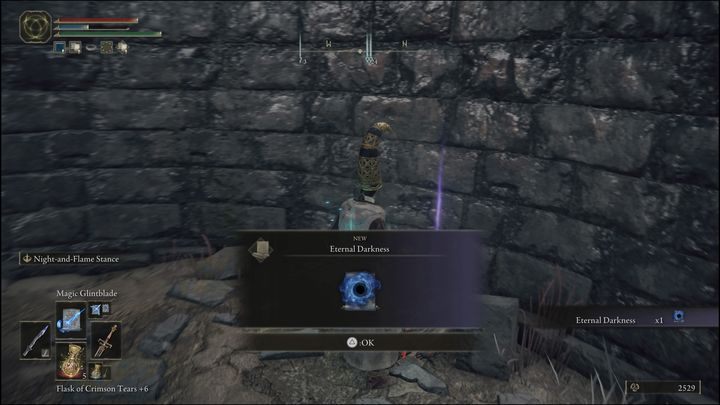 Travel to the area marked on your map to reach a watchtower in a swamp - Elden Ring: Caelid Sorceries and Incantations - locations - Elden Ring: Caelid - Elden Ring Guide