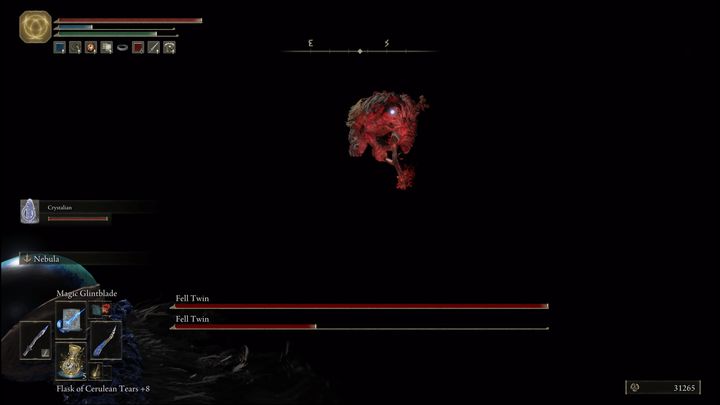 The attacks of the Twin with an axe are easy to predict - Elden Ring: How to beat Fell Twin? - Elden Ring: All bosses in Leyndell, the royal capital - Elden Ring Guide