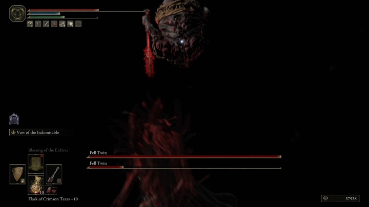 The Fell Twin also often makes a somersault and then falls to the ground - Elden Ring: How to beat Fell Twin? - Elden Ring: All bosses in Leyndell, the royal capital - Elden Ring Guide